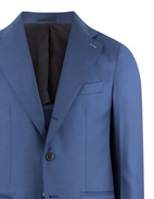 Firenze Kostym Ull 120'S Blå