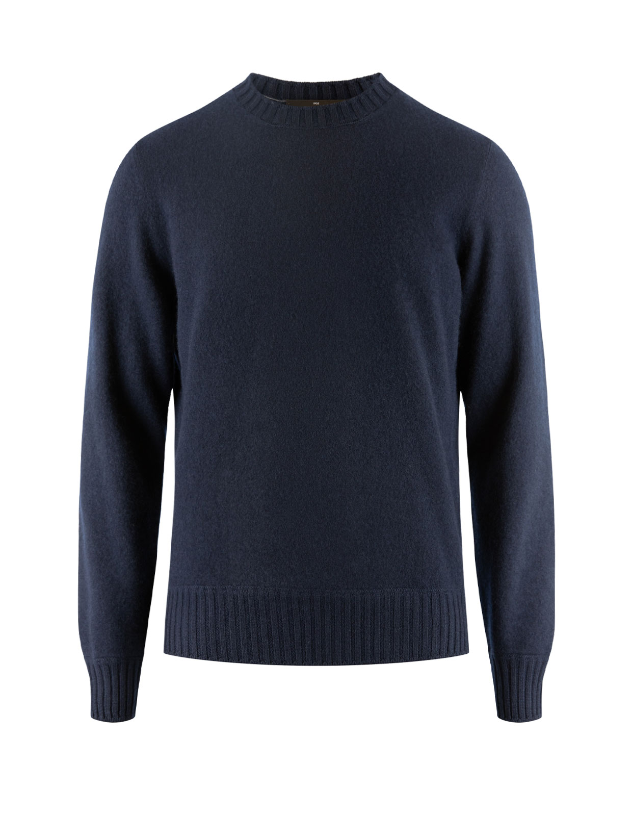 Rundhalsad Tröja Cashmere Navy