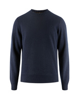 Rundhalsad Tröja Cashmere Navy 52