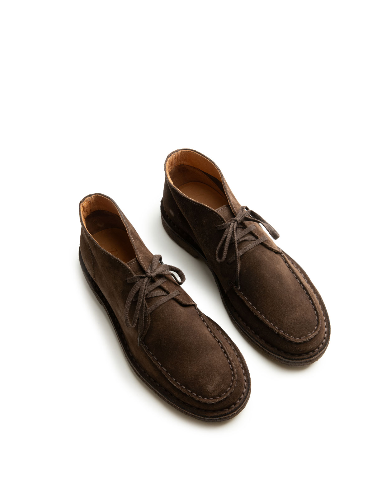 Crosby Moc-Toe Chukka Boot Dark Brown