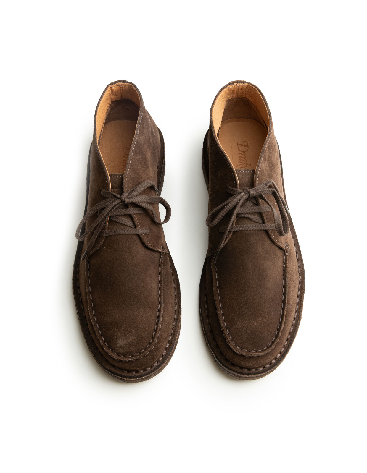 Crosby Moc-Toe Chukka Boot Dark Brown