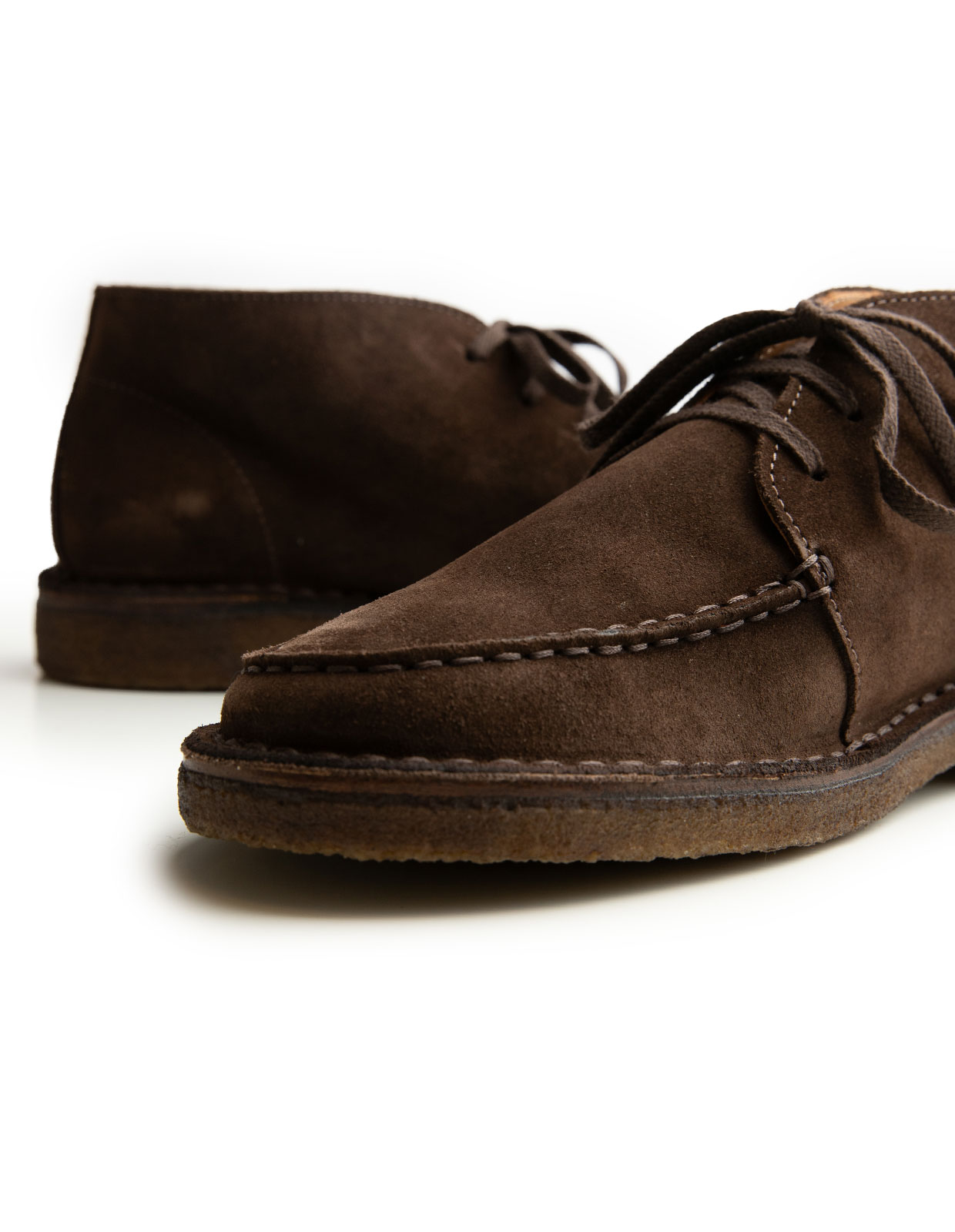 Crosby Moc-Toe Chukka Boot Dark Brown Stl 6