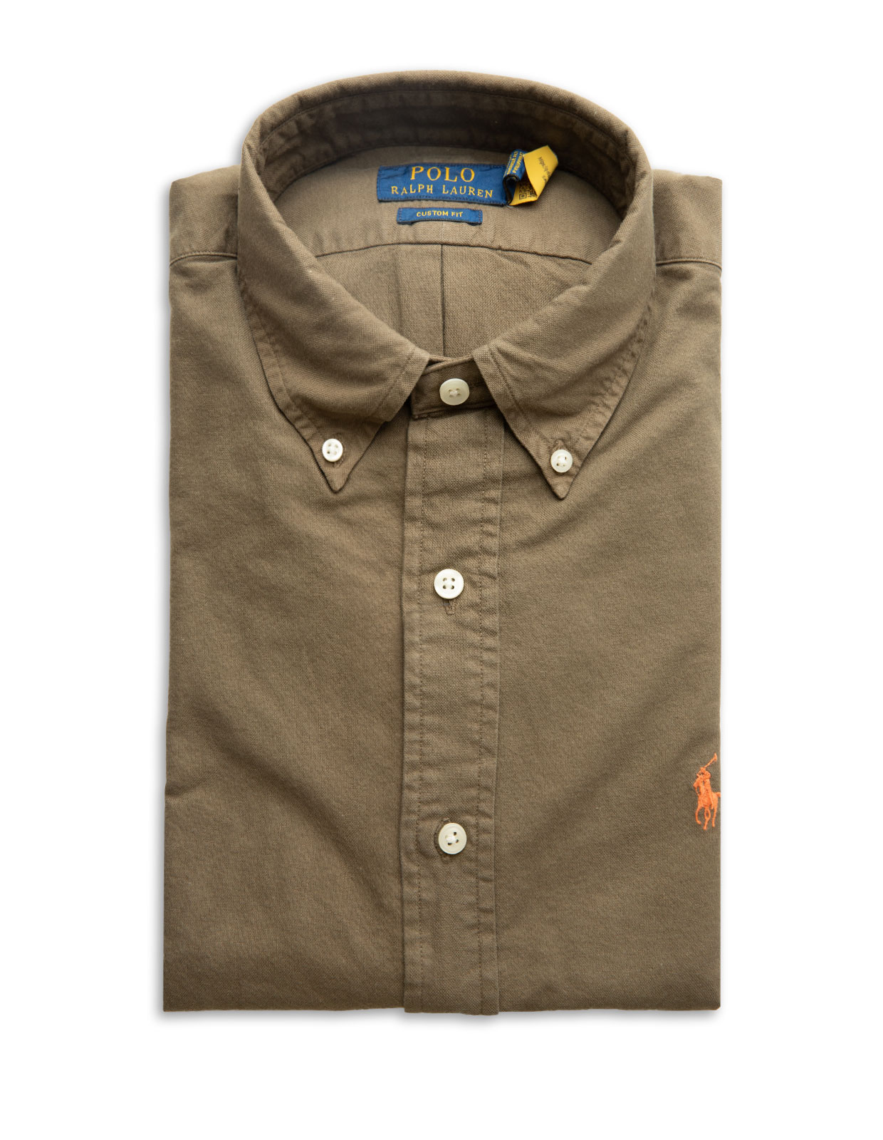 Oxford Skjorta Custom Fit Grön