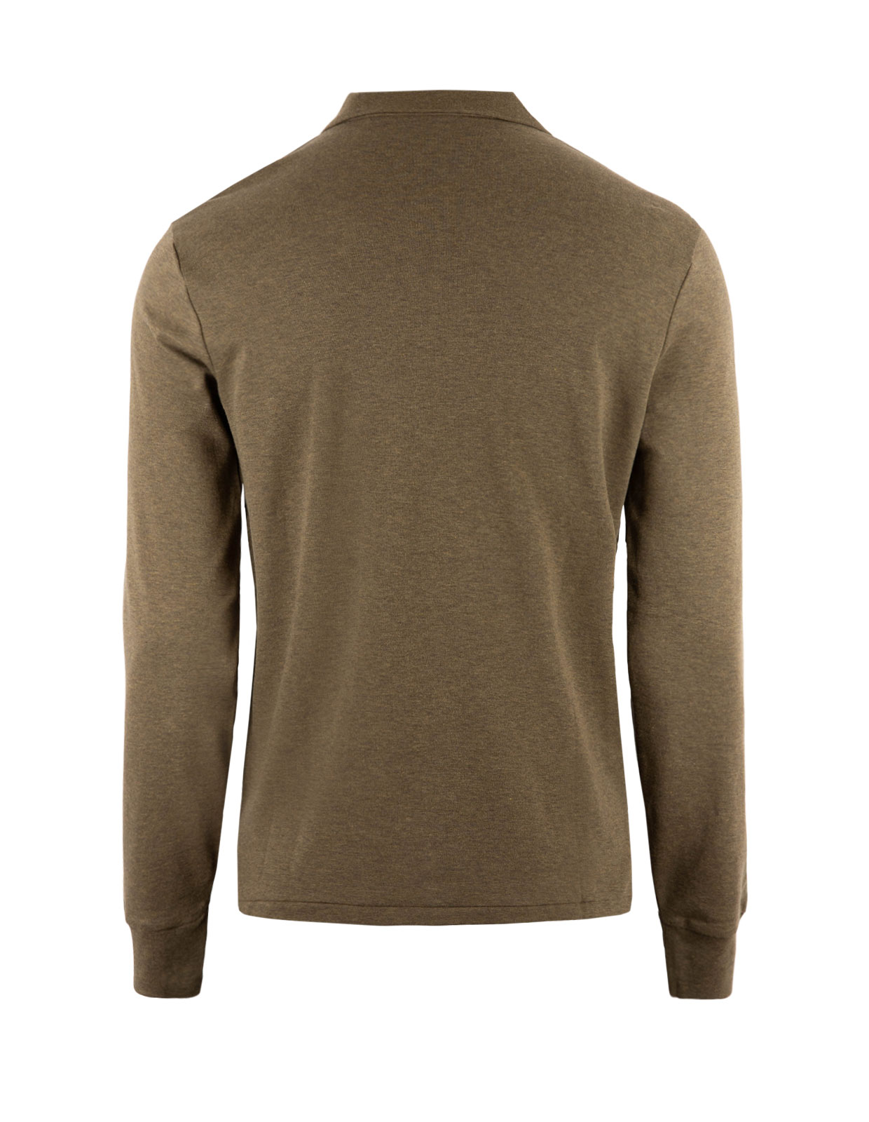 Poloskjorta Slim Fit Bomull Mörkgrön
