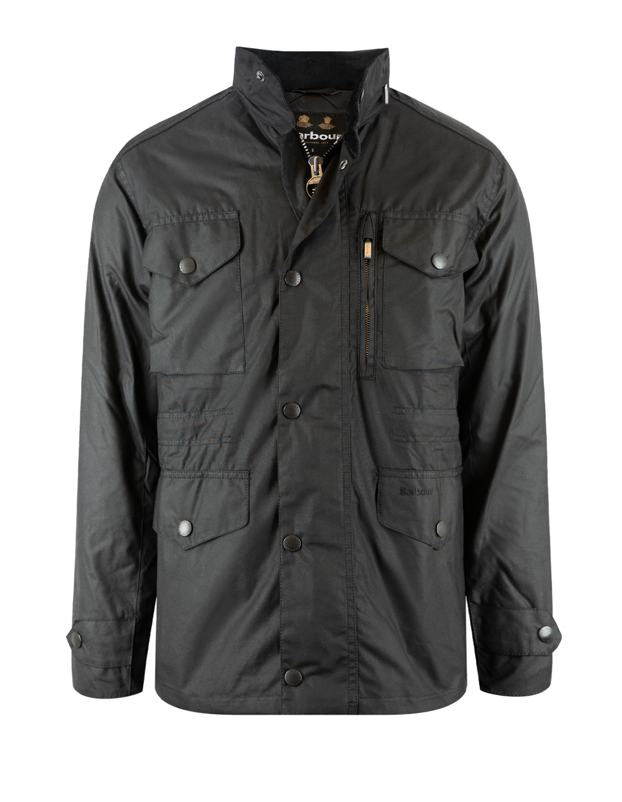 Sapper Jacka Vaxad Svart Stl XL