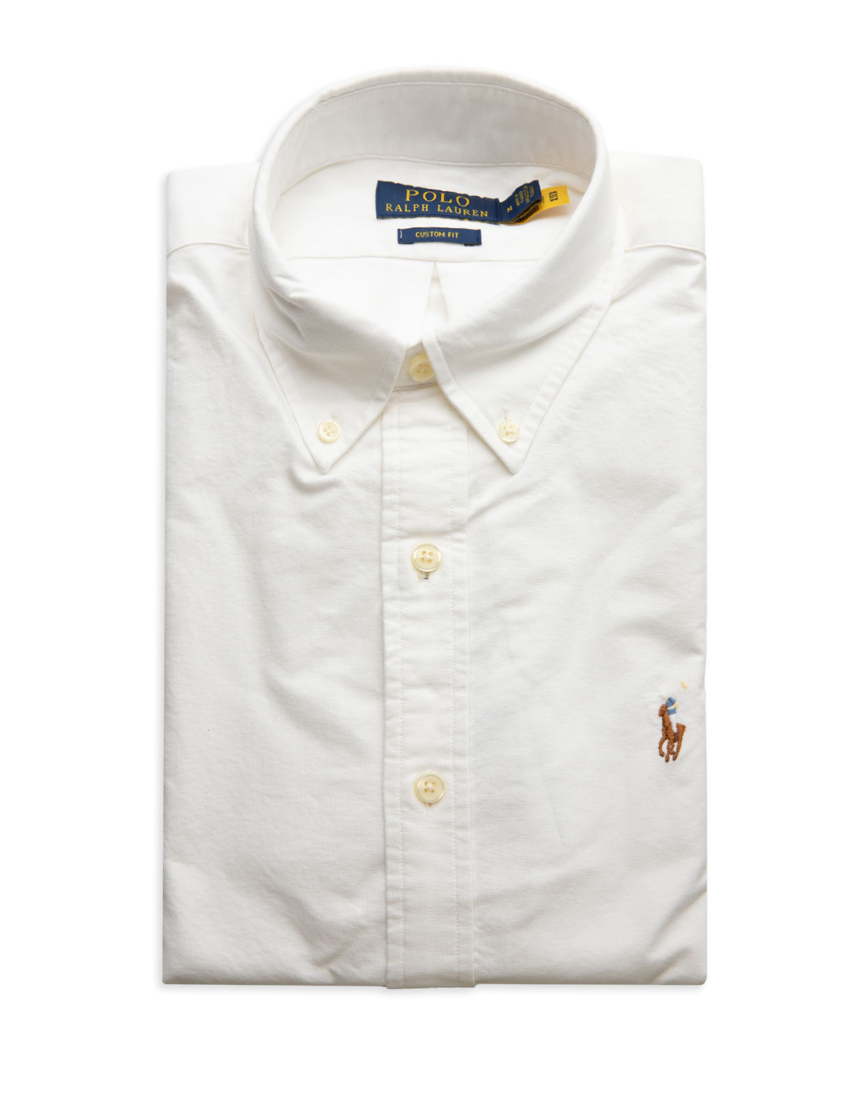 Custom Fit Oxford Skjorta Vit XL