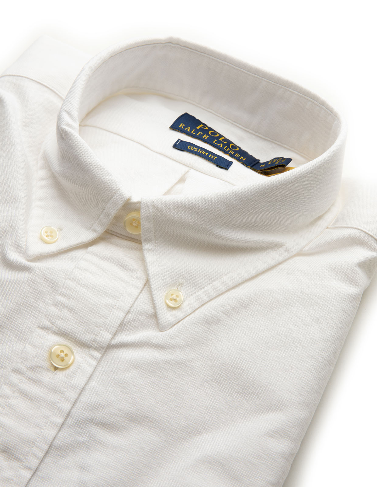Custom Fit Oxford Skjorta Vit XL
