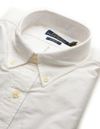 Custom Fit Oxford Skjorta Vit XL