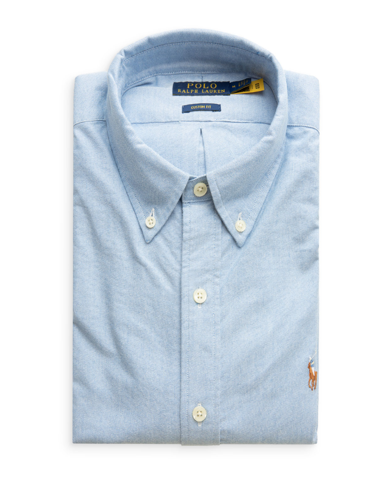 Custom Fit Oxford Skjorta Blå