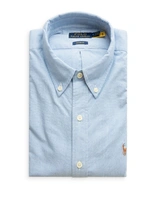 Custom Fit Oxford Skjorta Blå