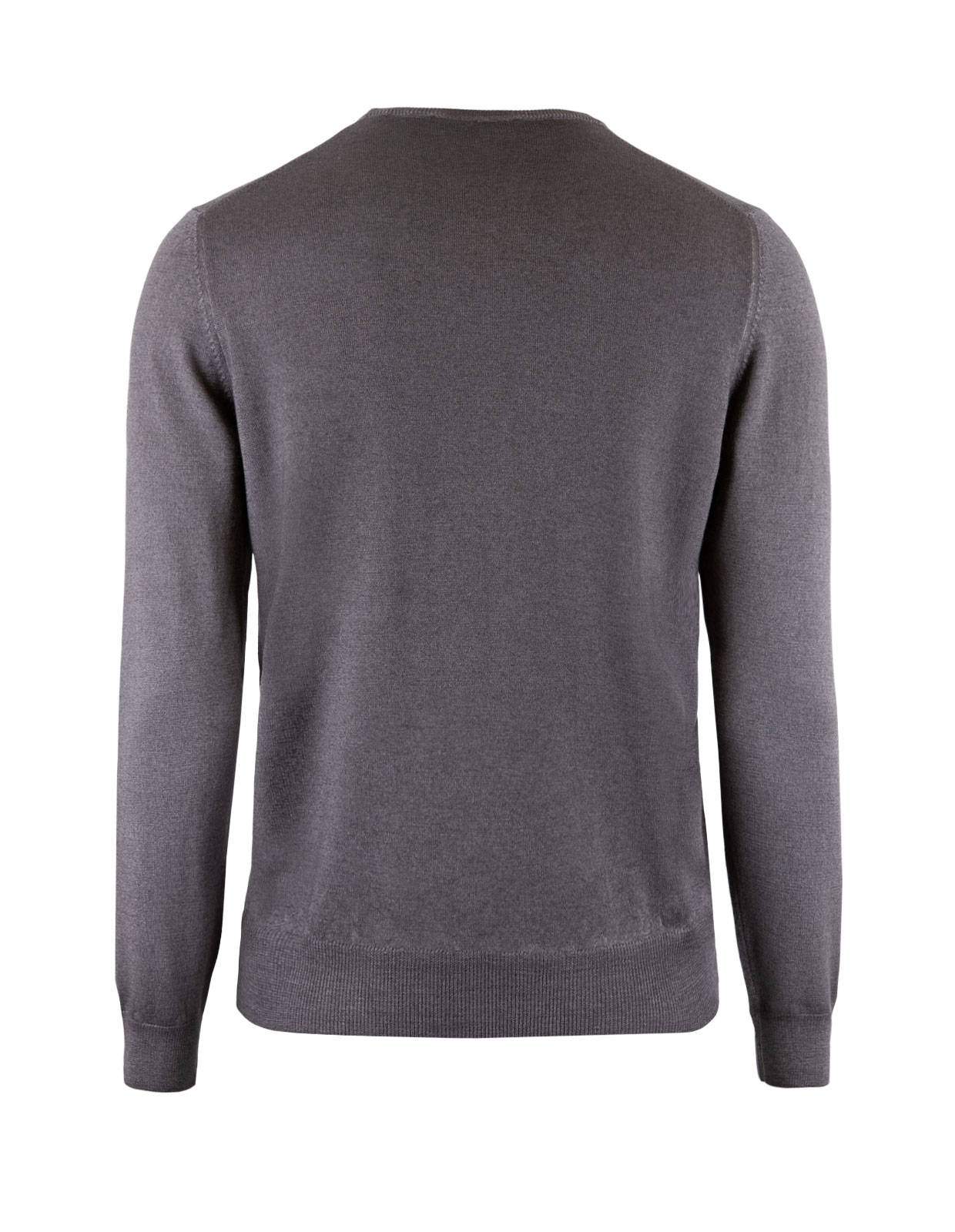 Rundhalsad Tröja Vintage Merino Used Black