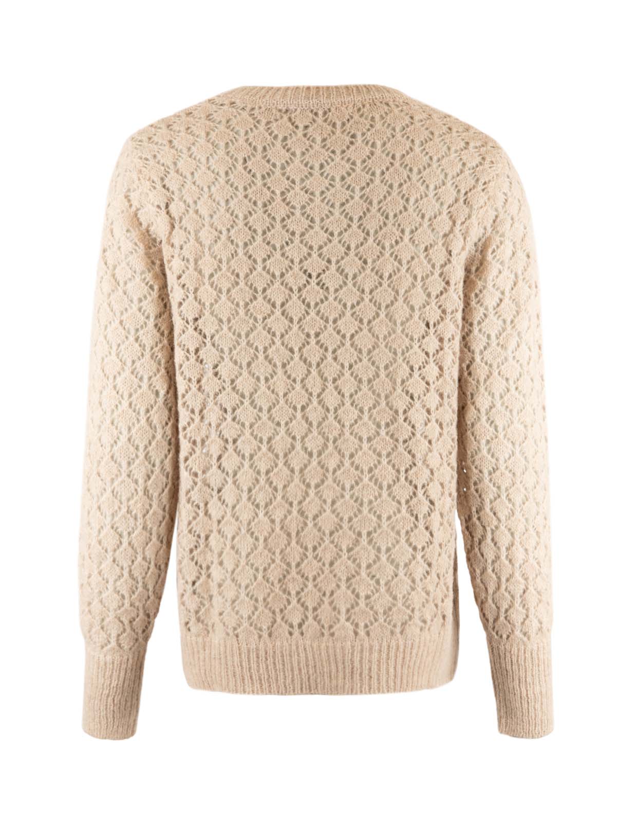Viv Tröja Ljusbeige