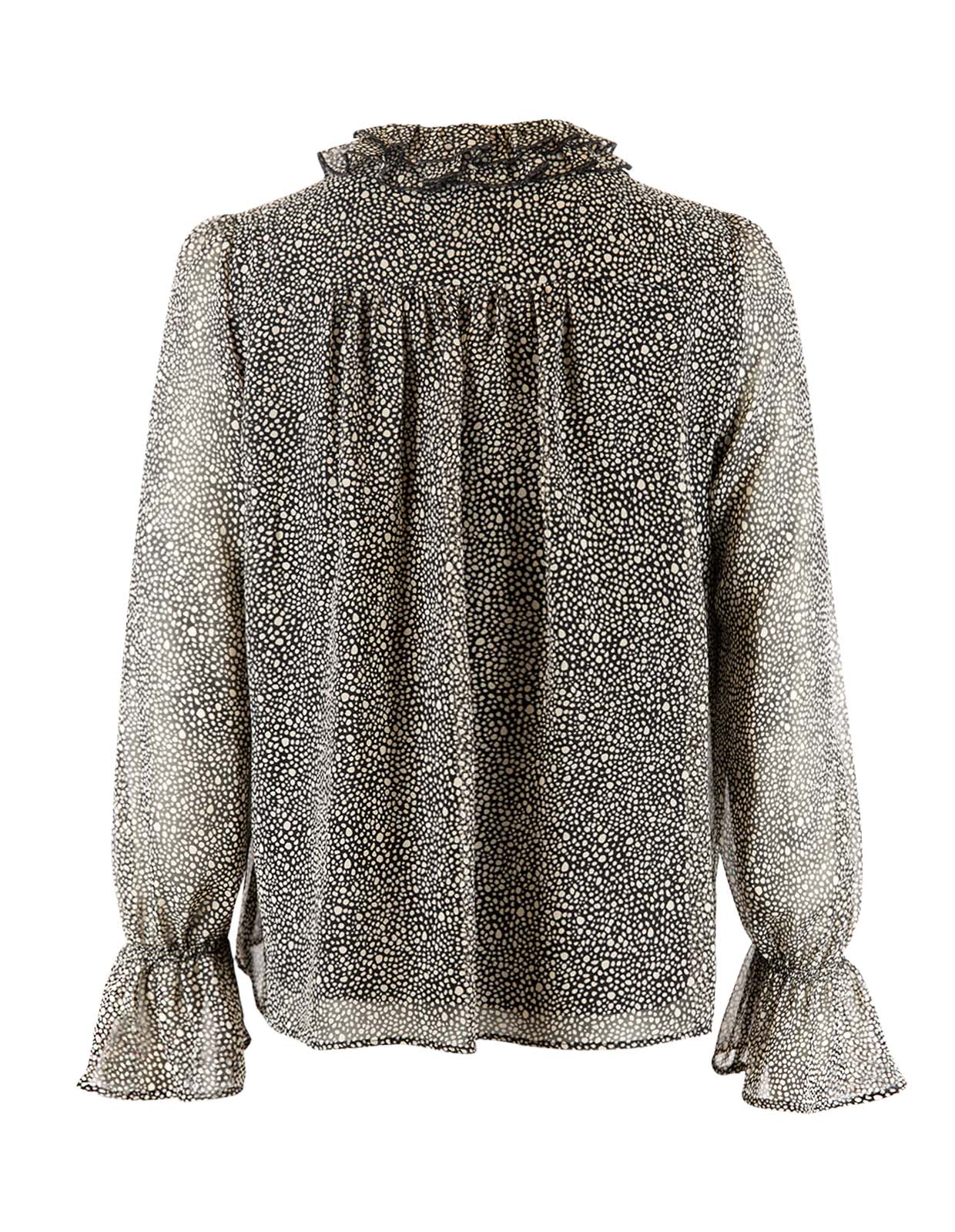Benito Blus Svart/Beige