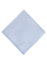 Pocket Square Cotton Light Blue