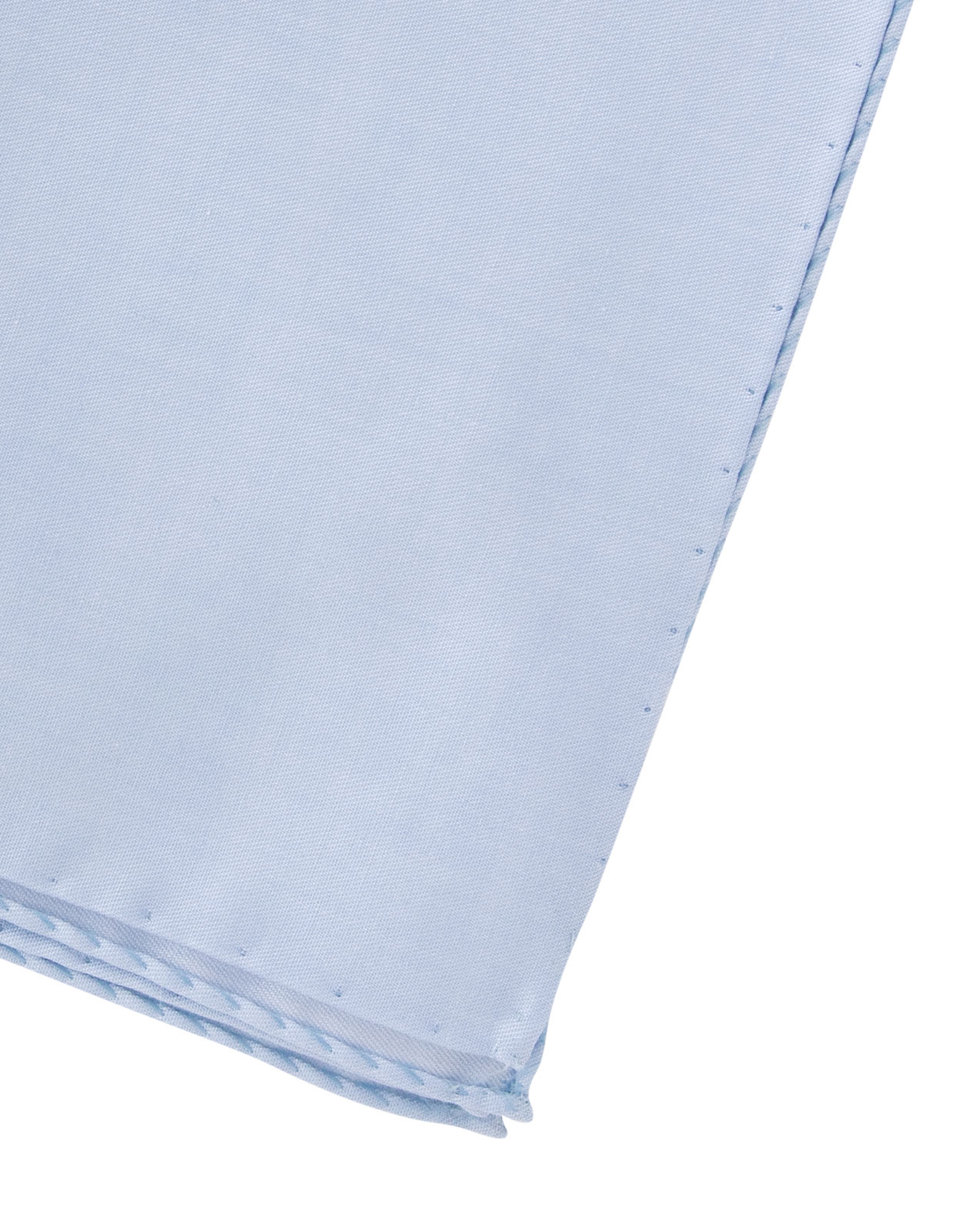 Pocket Square Cotton Light Blue