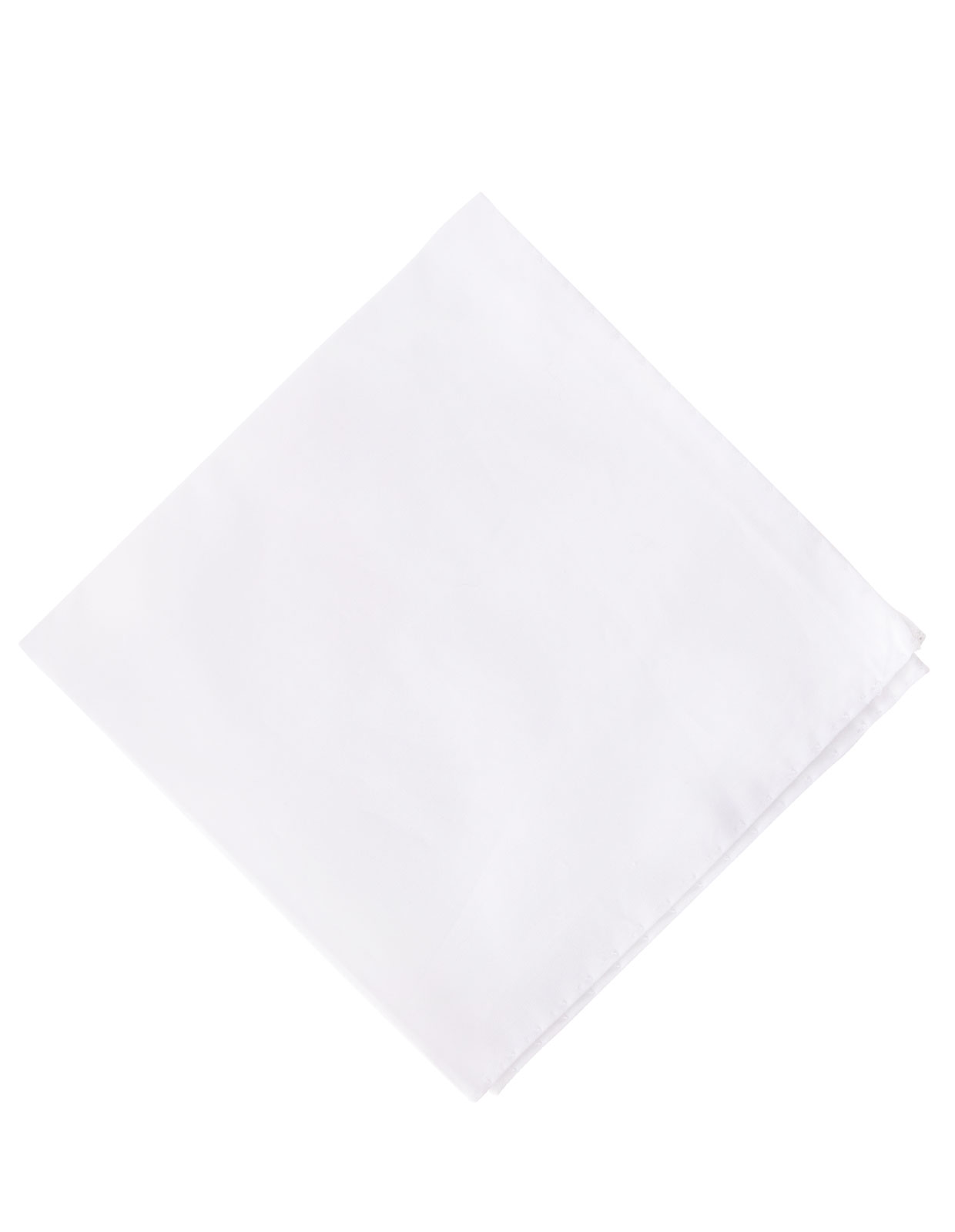 Pocket Square Cotton White