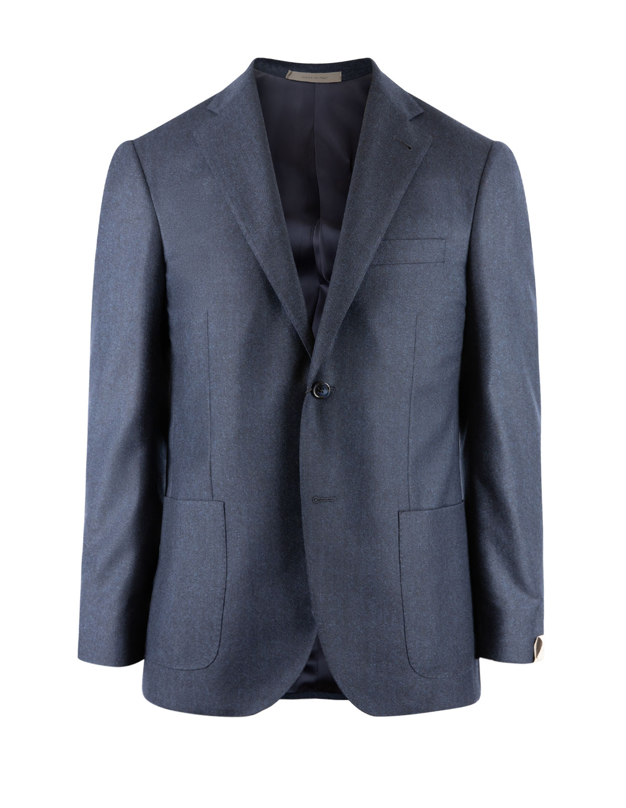 Gate Blazer Drop7 Ull Fiskbensmönstrad Navy