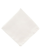 Pocket Square Silk White