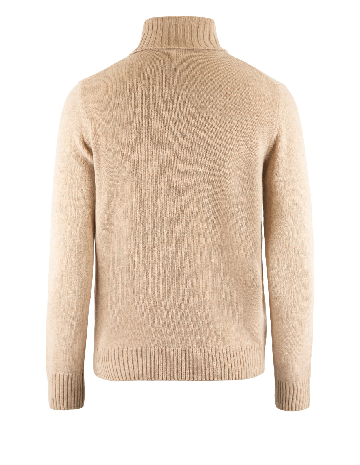 Polotröja Ull/Cashmere Beige