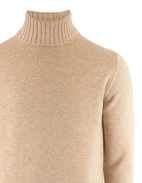 Polotröja Ull/Cashmere Beige