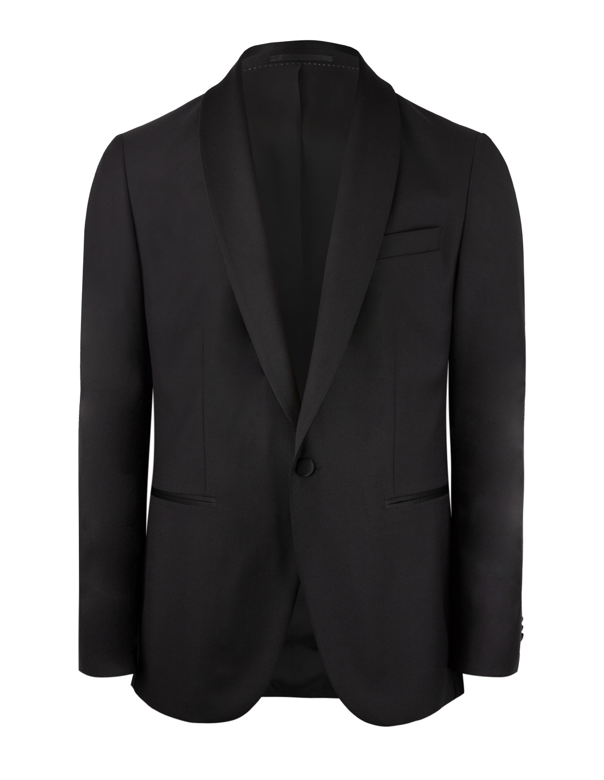 Tuxedo Shawl Jacket Mix & Match Black Stl 150