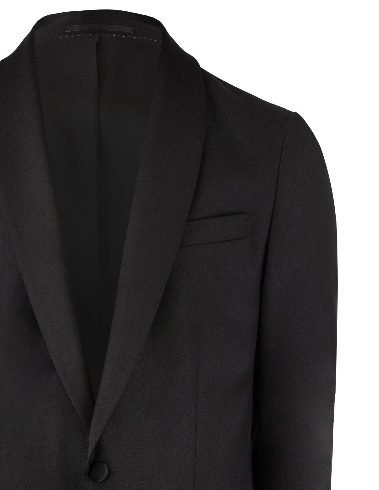 Tuxedo Shawl Jacket Mix & Match Black