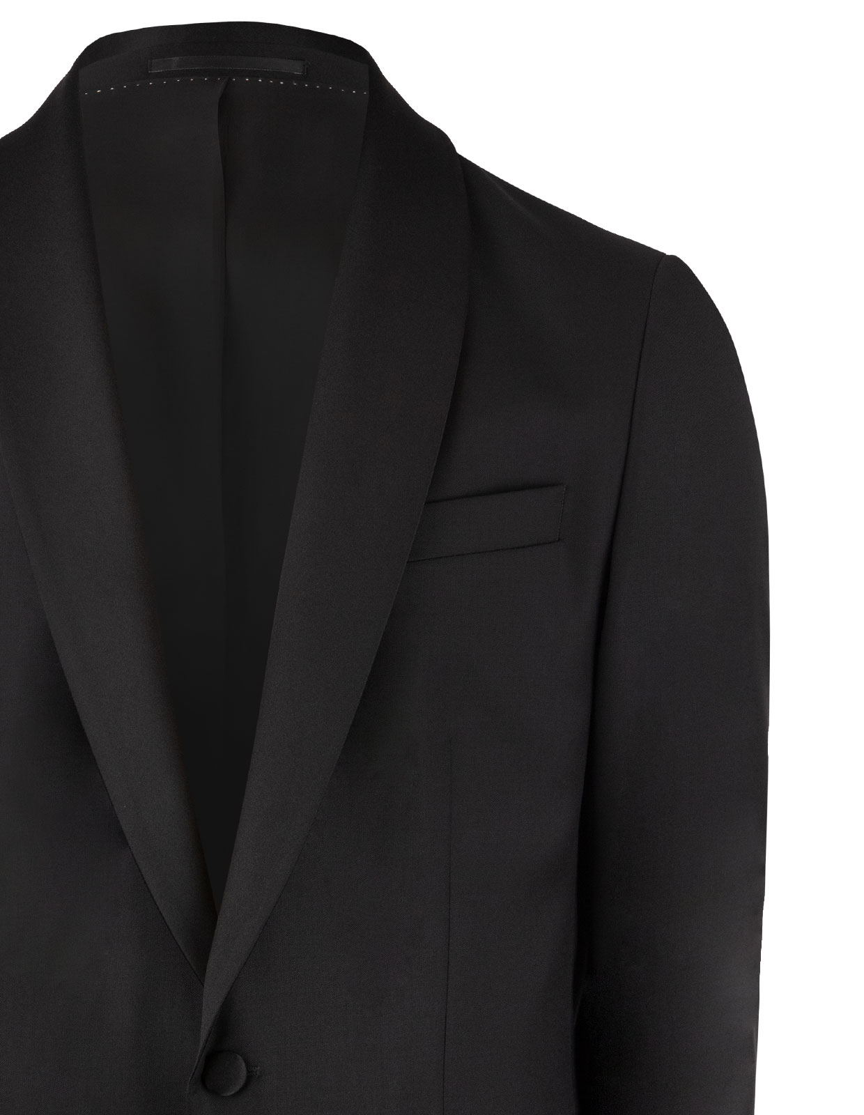 Tuxedo Shawl Jacket Mix & Match Black Stl 154