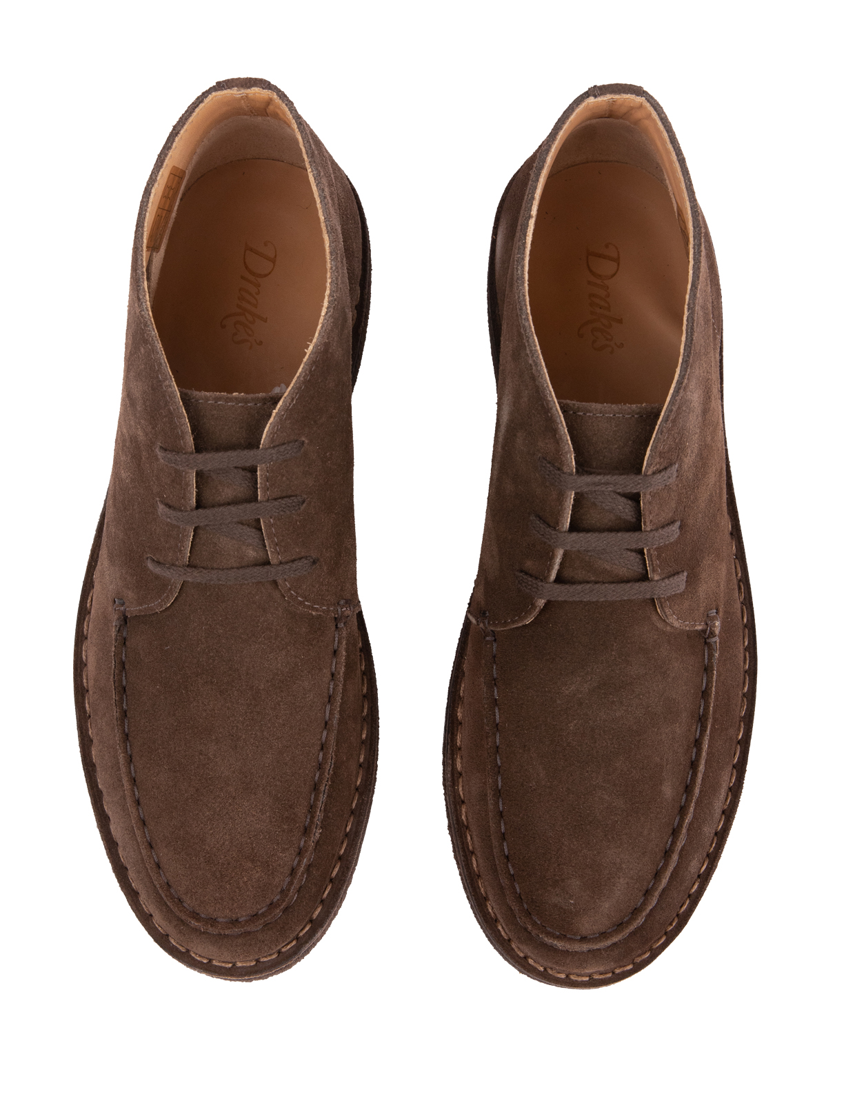 Crosby Moc-Toe Chukka Boot Dark Brown Stl 10