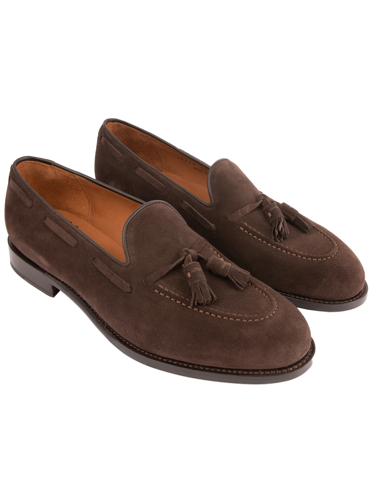 Tassel Loafers Mocka Brun