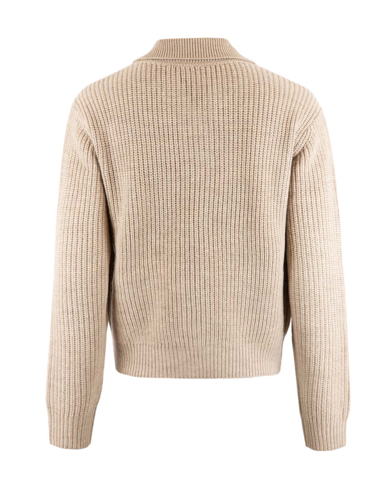 Cardigan Merinoull Beige