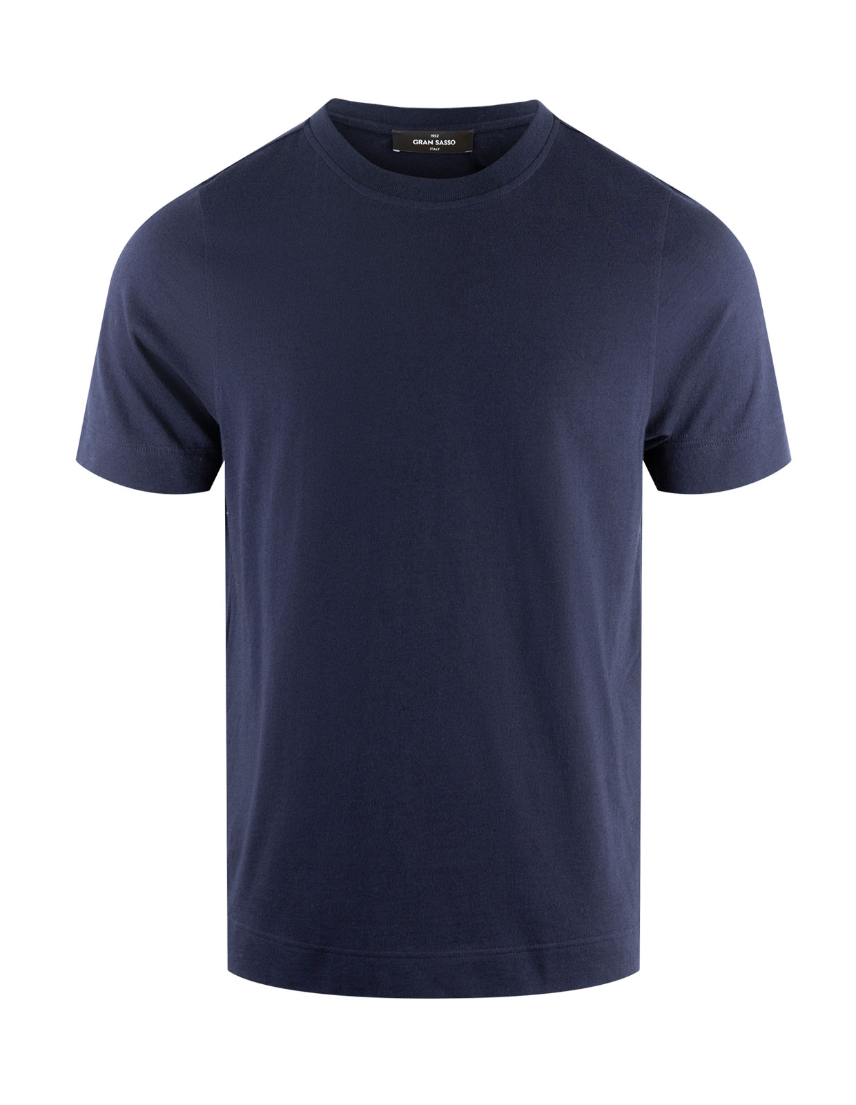 T-Shirt Bomull/Cashmere Navy