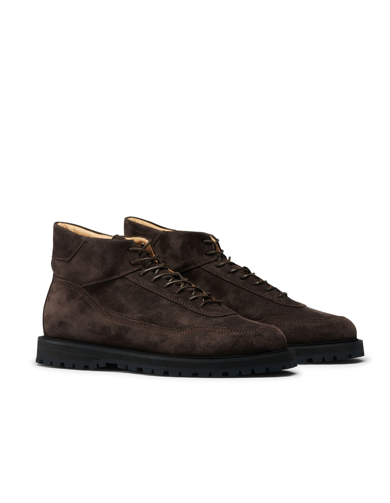 Sabulo Lace Up Boot Mörkbrun