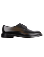 Derby Crimp Leather Black