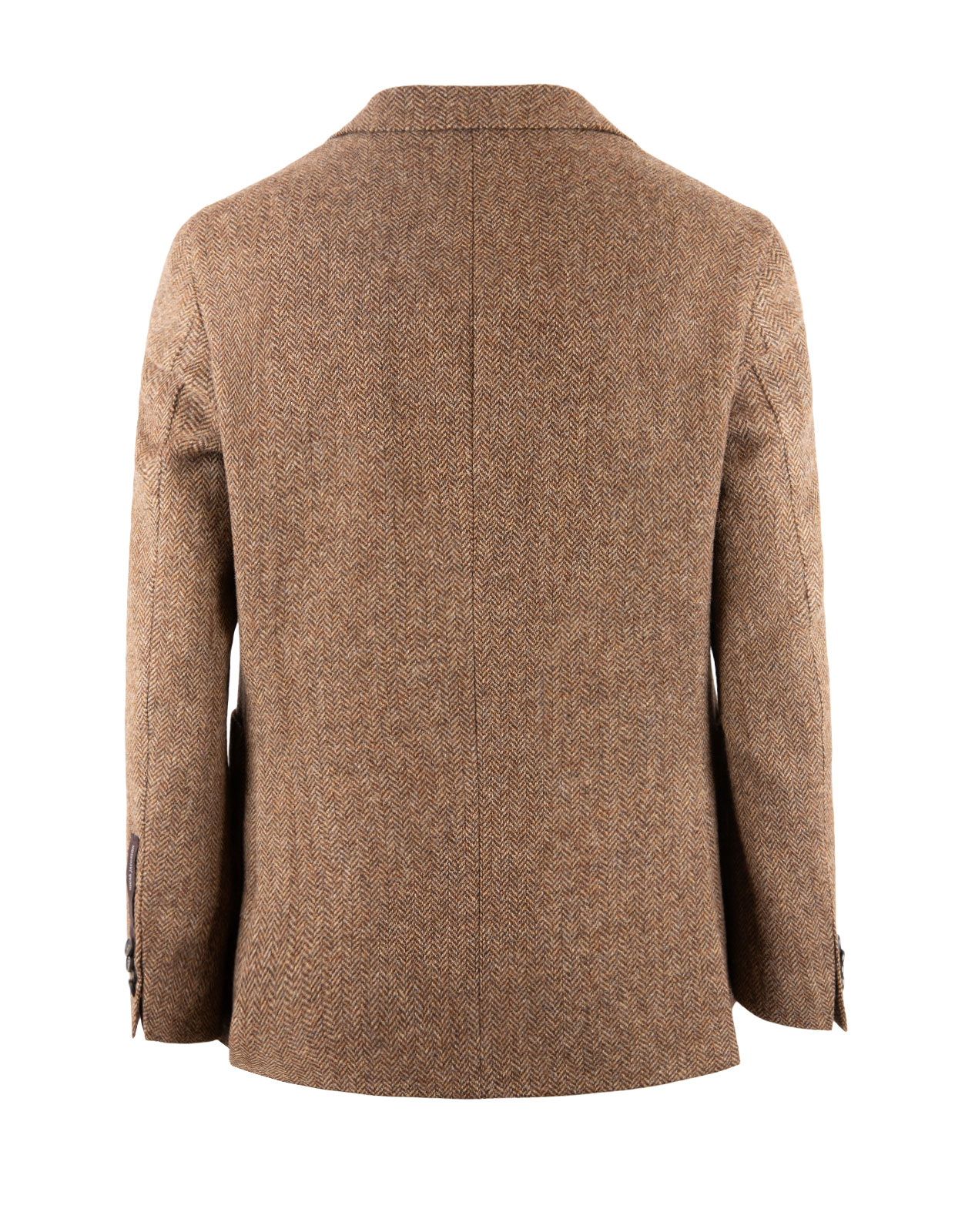 Fogerty Patch Blazer Tweed Fiskben Brun