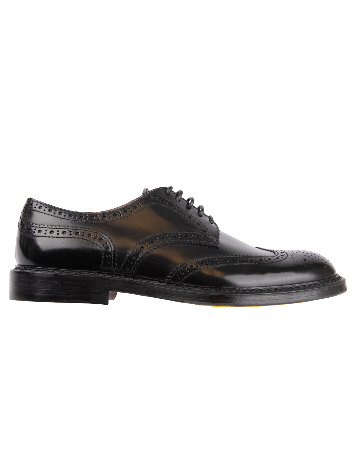 Derby Half Wing Brogues Nero