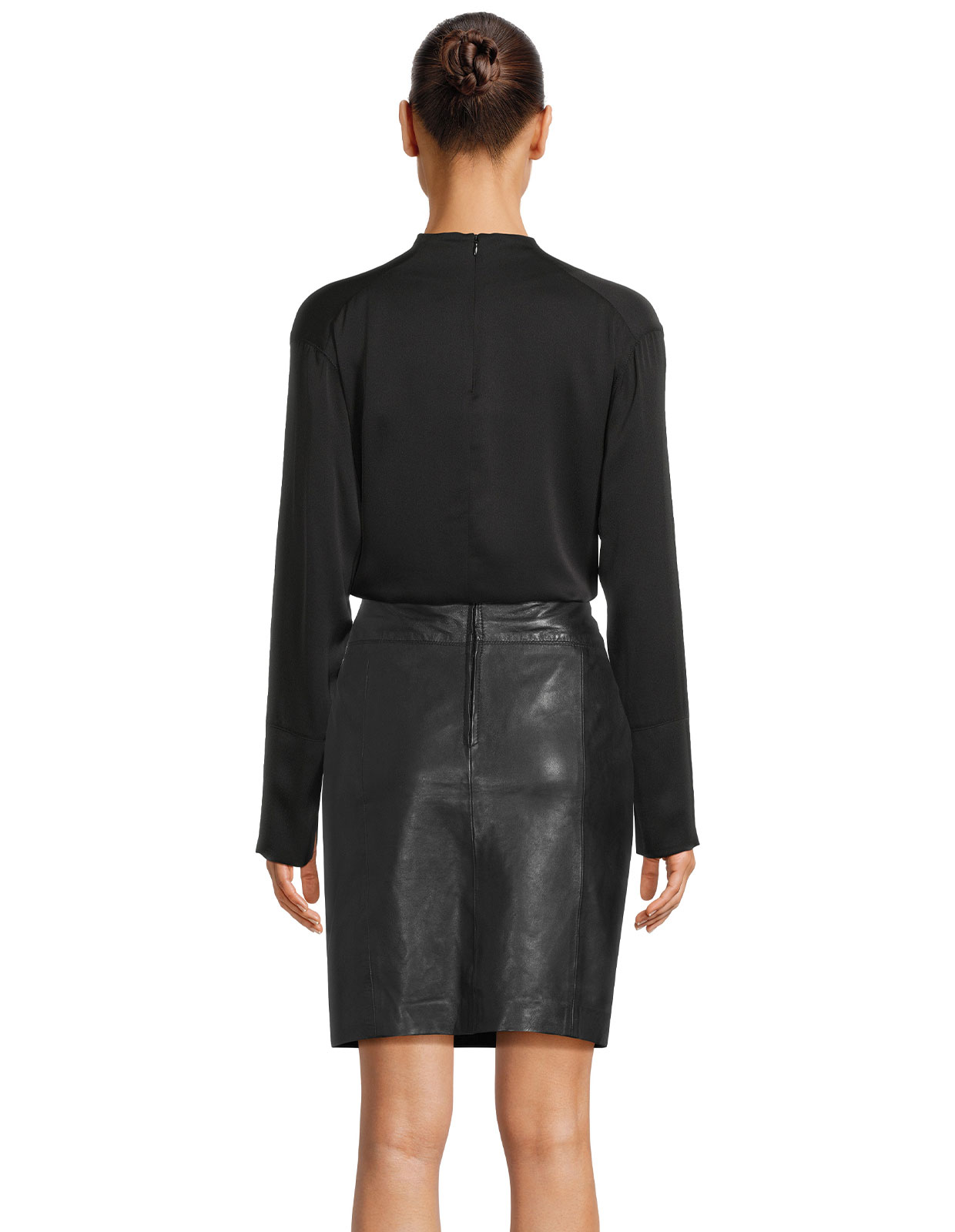 Dania Skinnkjol Svart 44