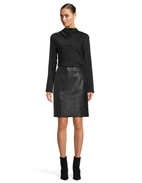 Dania Skinnkjol Svart 44