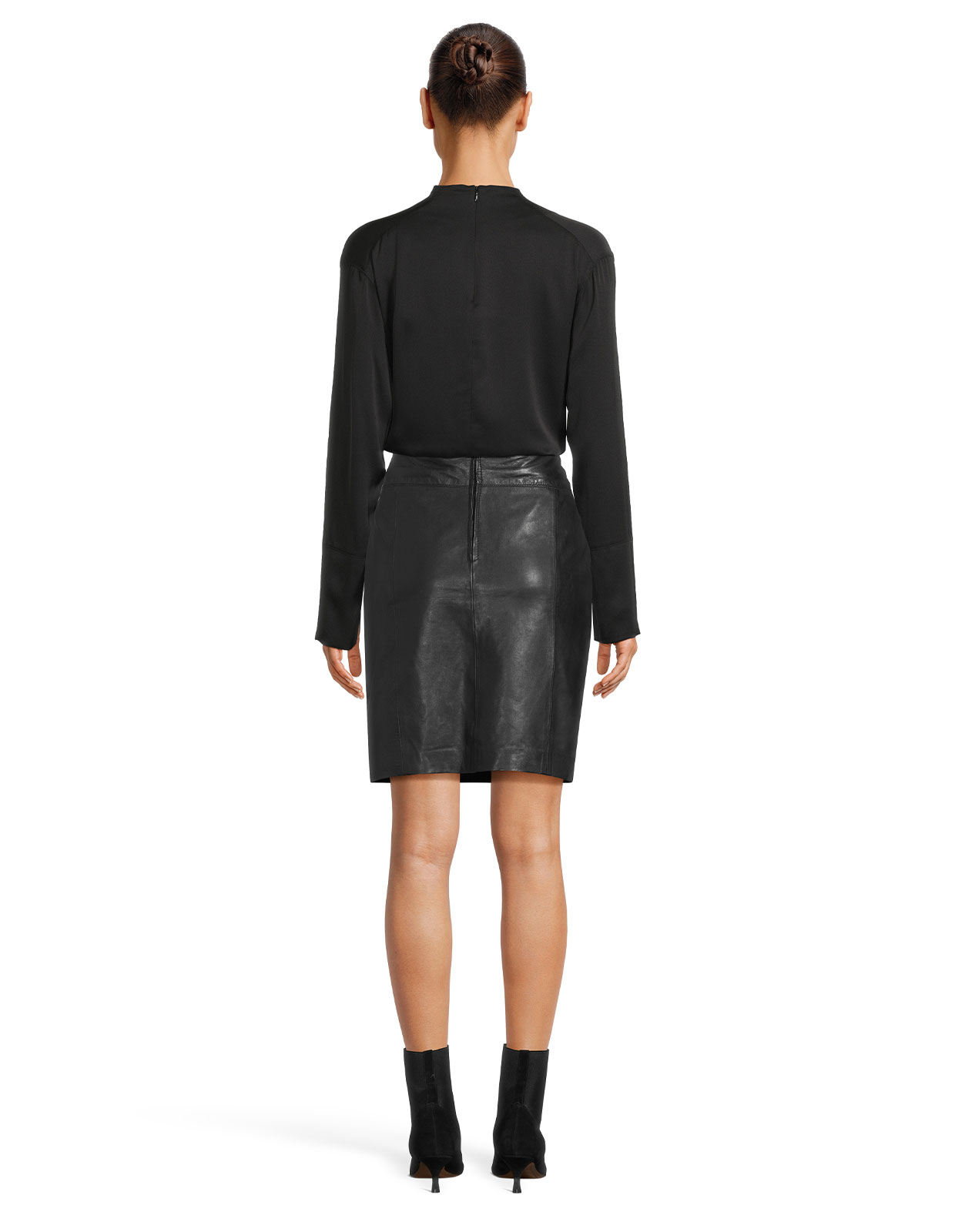 Dania Skinnkjol Svart 44