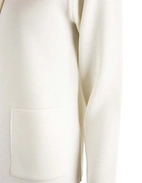 Stina Cardigan Merinoull Benvit