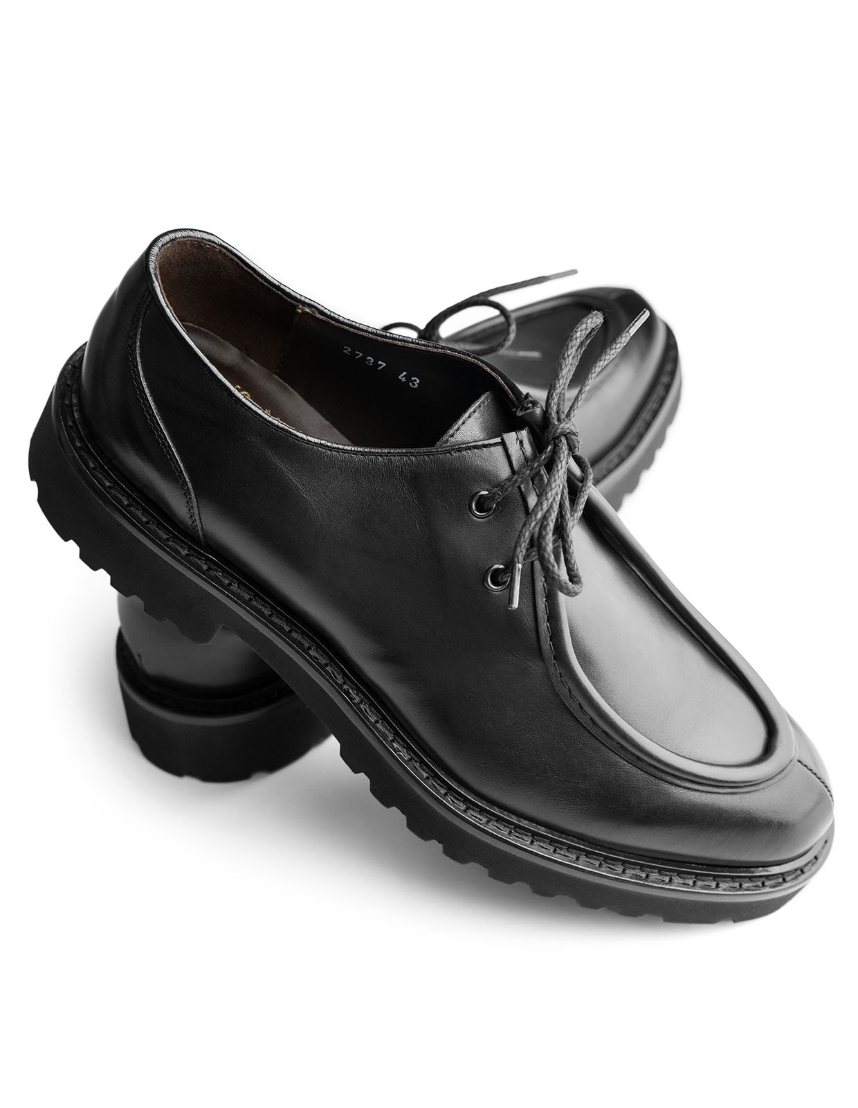 Lace-up Leather Shoe Deco´Nero 43