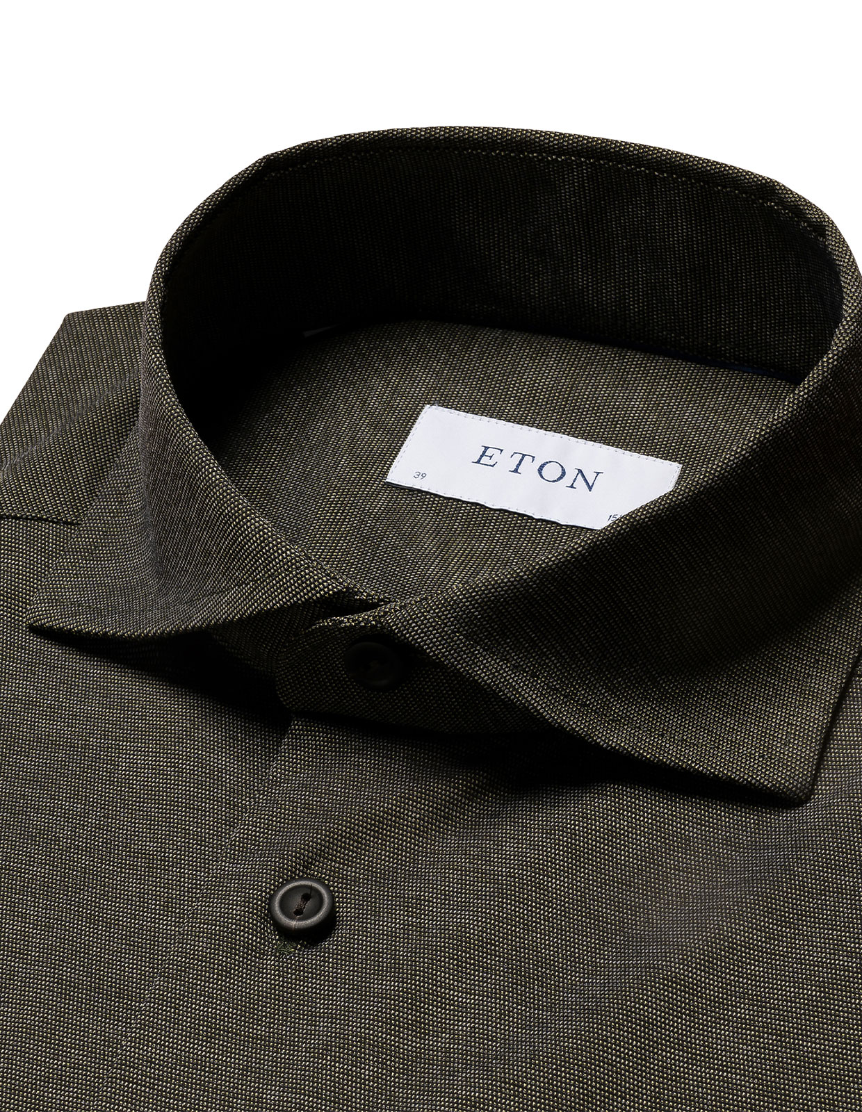 Slim Fit Skjorta Fyravägsstretch Grön