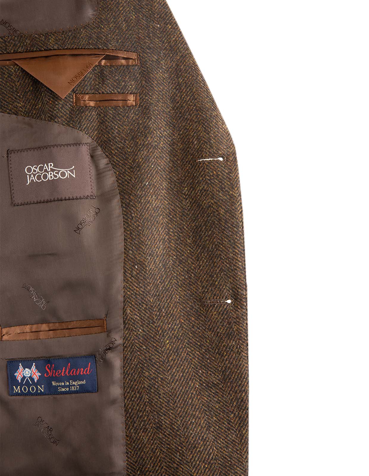 Fogerty Blazer Tweed Brun D120