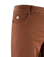 5Pkt Silk Touch Okado Byxa Mörkbrun Stl 30"32