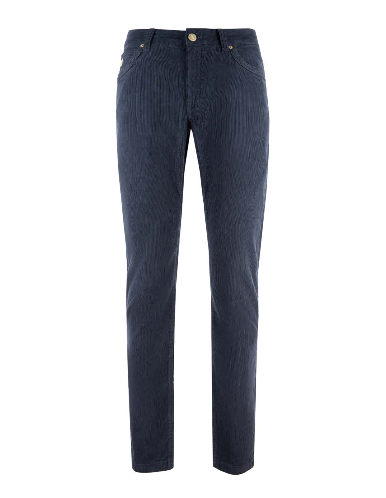 Cosy Corduroy Byxa Manchester Navy