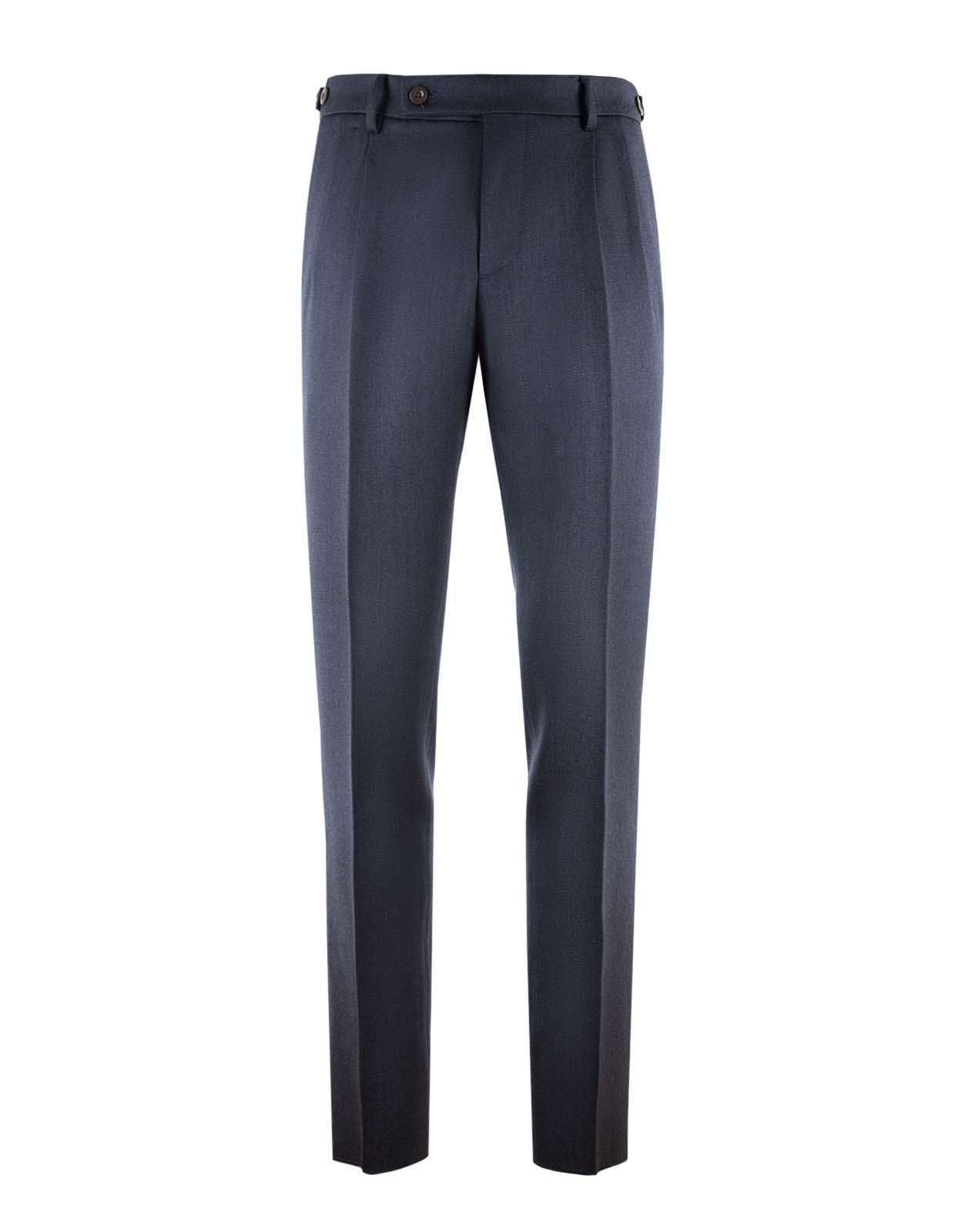 Retro Theca Frontveck Byxa Cavalry Twill Blå Retro Theca Frontveck Byxa Cavalry Twill Blå
