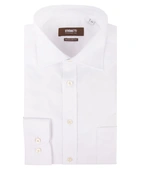 Regular Fit Skjorta Bomull Vit Stl 44