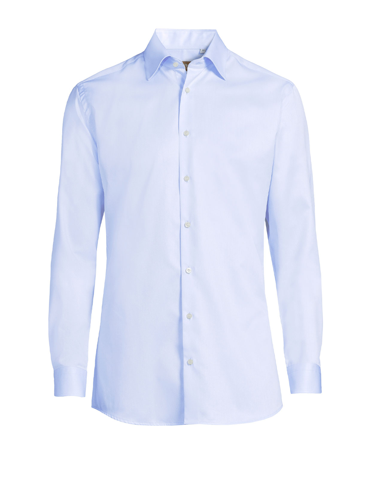 Slim Fit Skjorta Bomull Light Blue Slim Fit Skjorta Bomull Light Blue