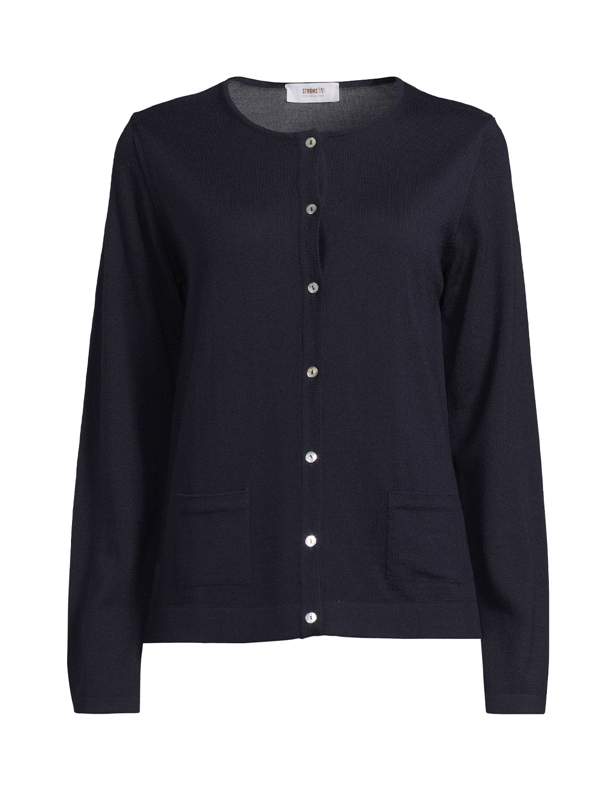 Cardigan Rundhals Navy Stl XL