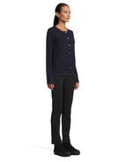 Cardigan Rundhals Navy Stl XS