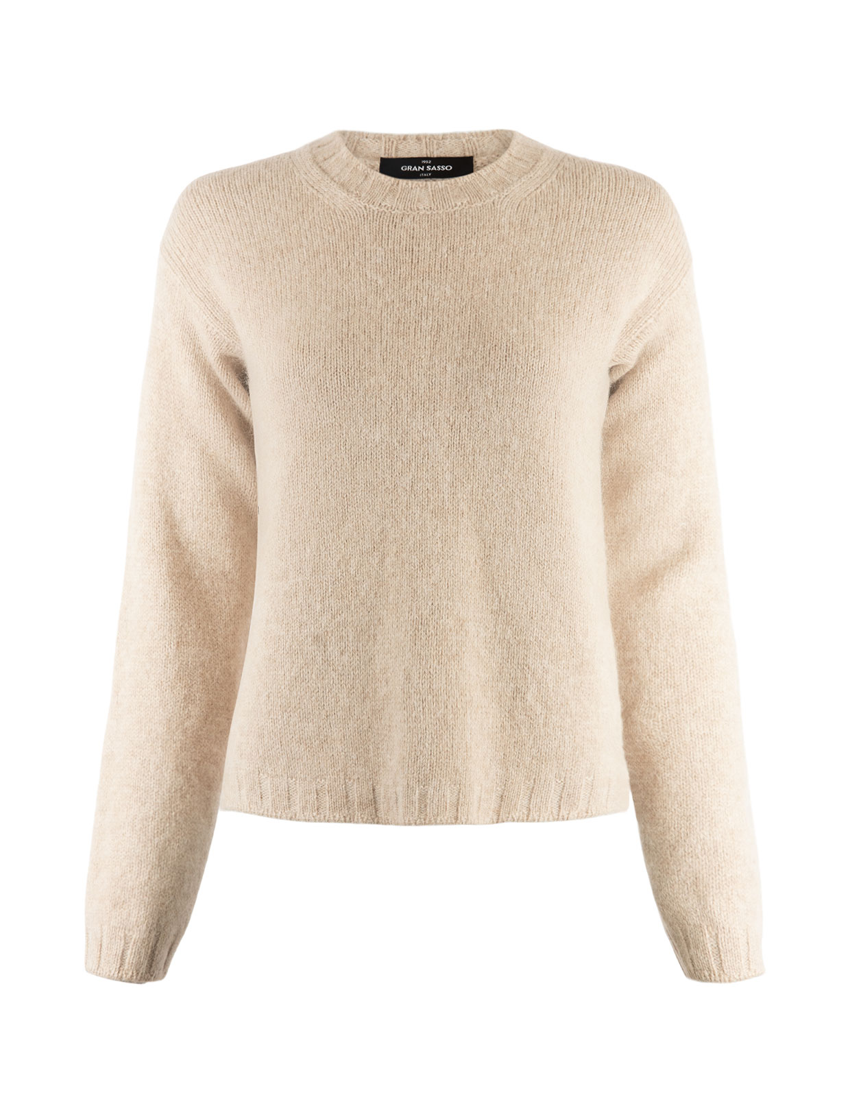 Tröja Cashmere/Alpacka Beige